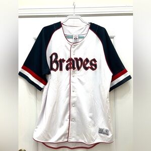 Vintage 90’s Atlanta Braves Genuine MLB Merchandise Jersey XL by True Fan
